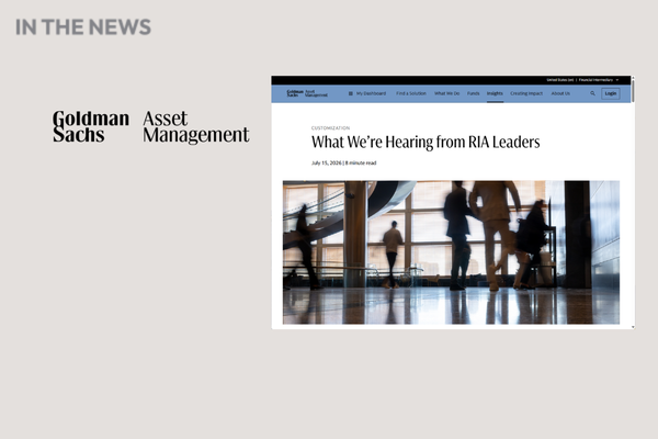 Goldman Sachs Asset Management News
